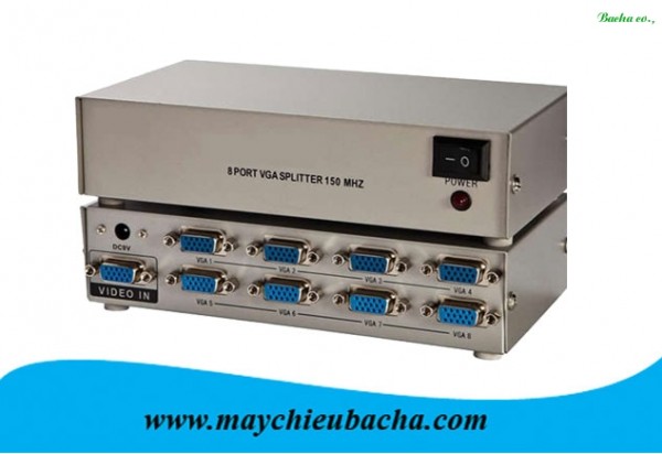 Bộ chia VGA 1 vào 8 ra